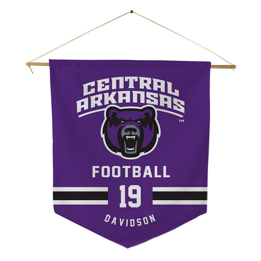 Central Arkansas - NCAA Football : Desmond Davidson - Pennant - 18" x 21"-0