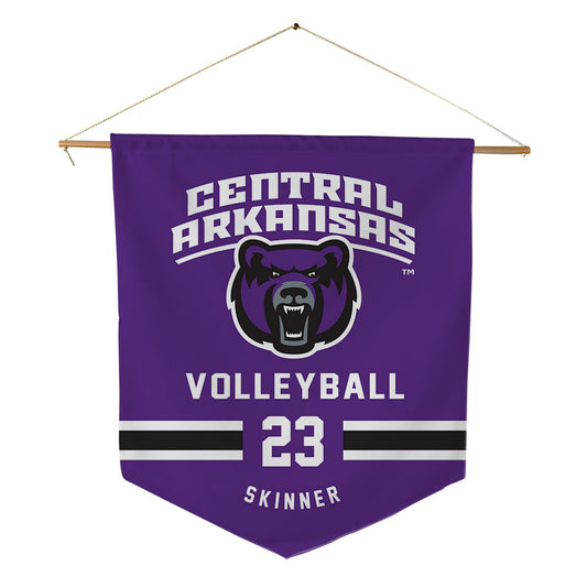 Central Arkansas - NCAA Women's Volleyball : Sophie Skinner - Pennant - 18" x 21"-0