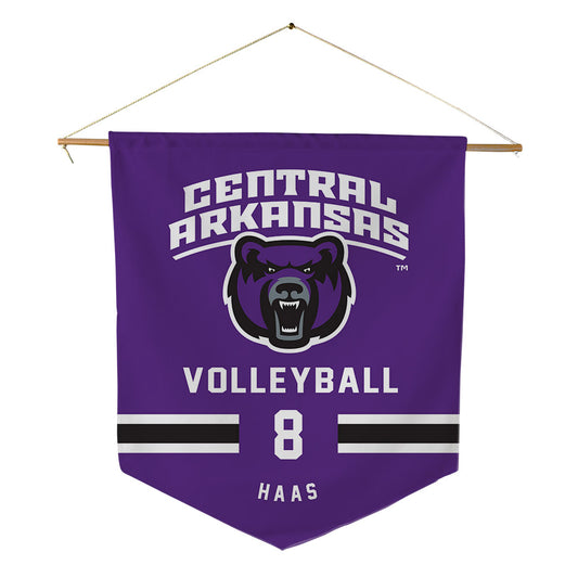 Central Arkansas - NCAA Women's Volleyball : McKinzee Haas - Pennant - 18" x 21"-0