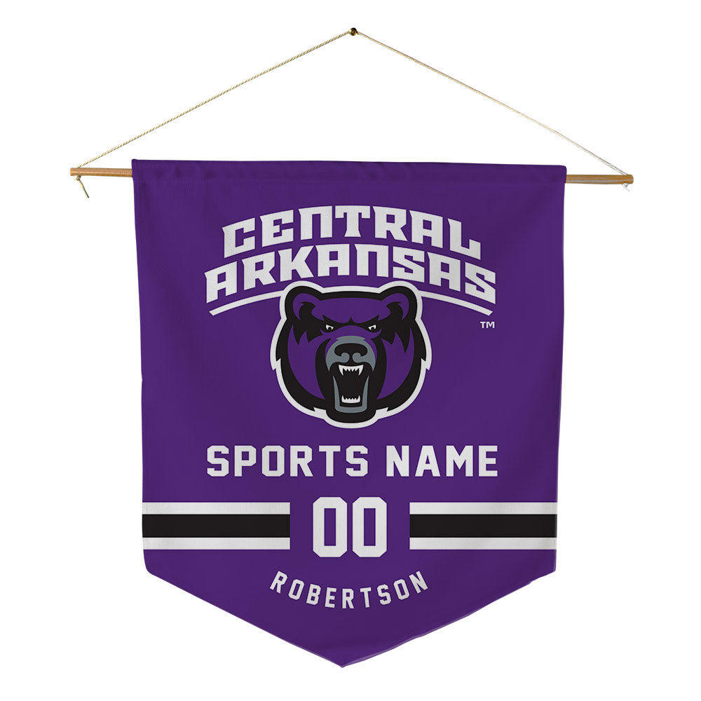 Central Arkansas - NCAA Softball : Emma Robertson - Pennant - 18" x 21"-0