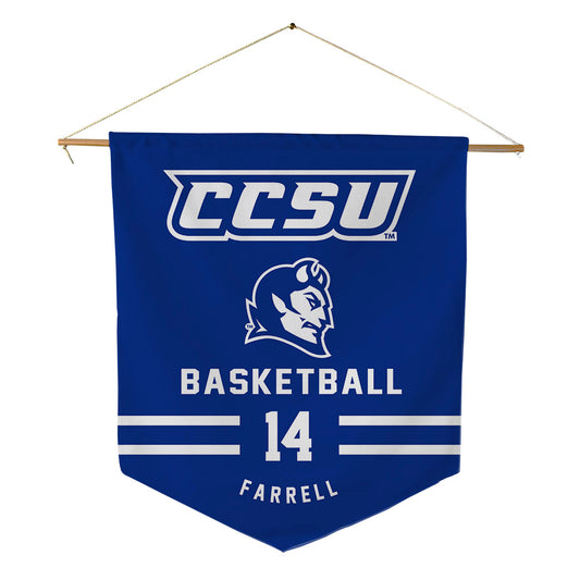 CCSU - NCAA Women's Basketball : Jessica Farrell - Pennant - 18" x 21"-0