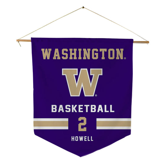 Washington - NCAA Women's Basketball : Avery Howell - Pennant - 18" x 21"-0