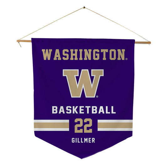 Washington - NCAA Women's Basketball : Shayla Gillmer - Pennant - 18" x 21"-0