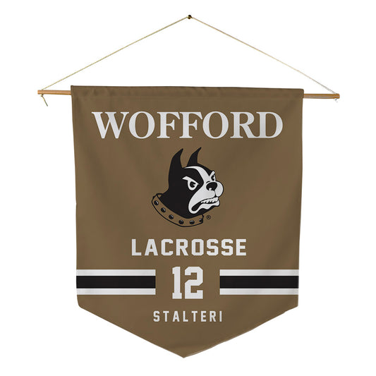 Wofford - NCAA Women's Lacrosse : Emma Stalteri - Pennant - 18" x 21"-0