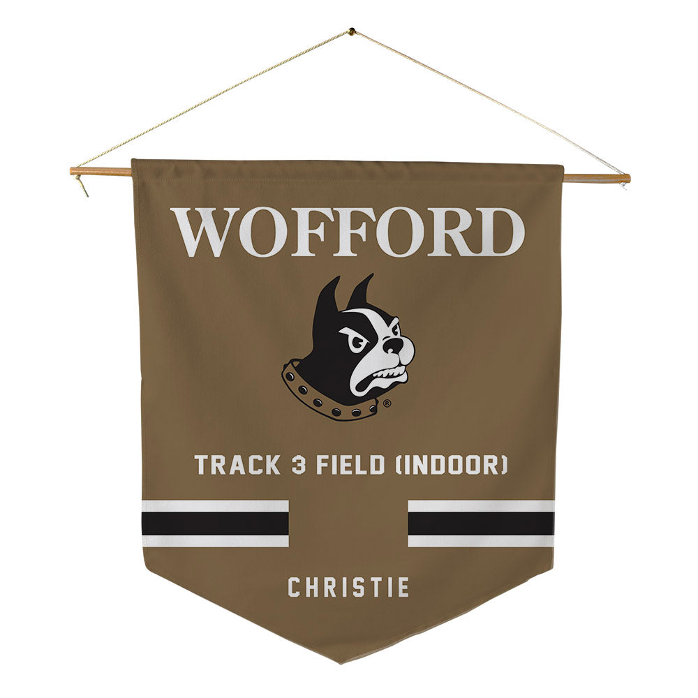 Wofford - NCAA Women's Track & Field : Sherika Christie - Pennant - 18" x 21"-0