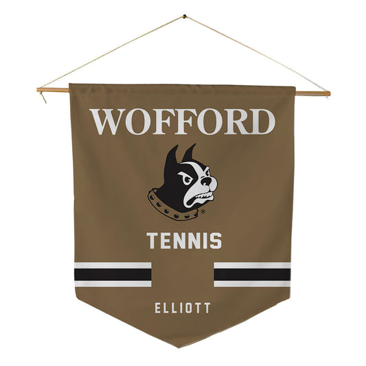 Wofford - NCAA Women's Tennis : Chloe Elliott - Pennant - 18" x 21"-0