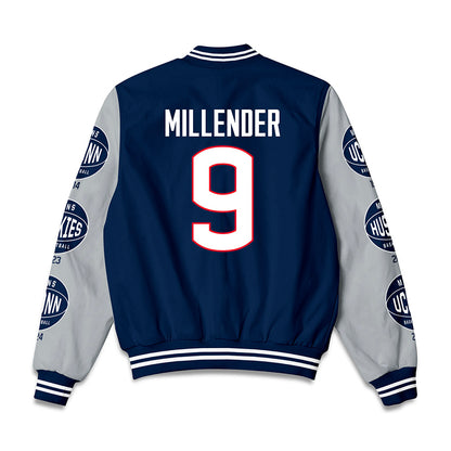 UConn - NCAA Men's Basketball : Alec Millender - Bomber Jacket-1