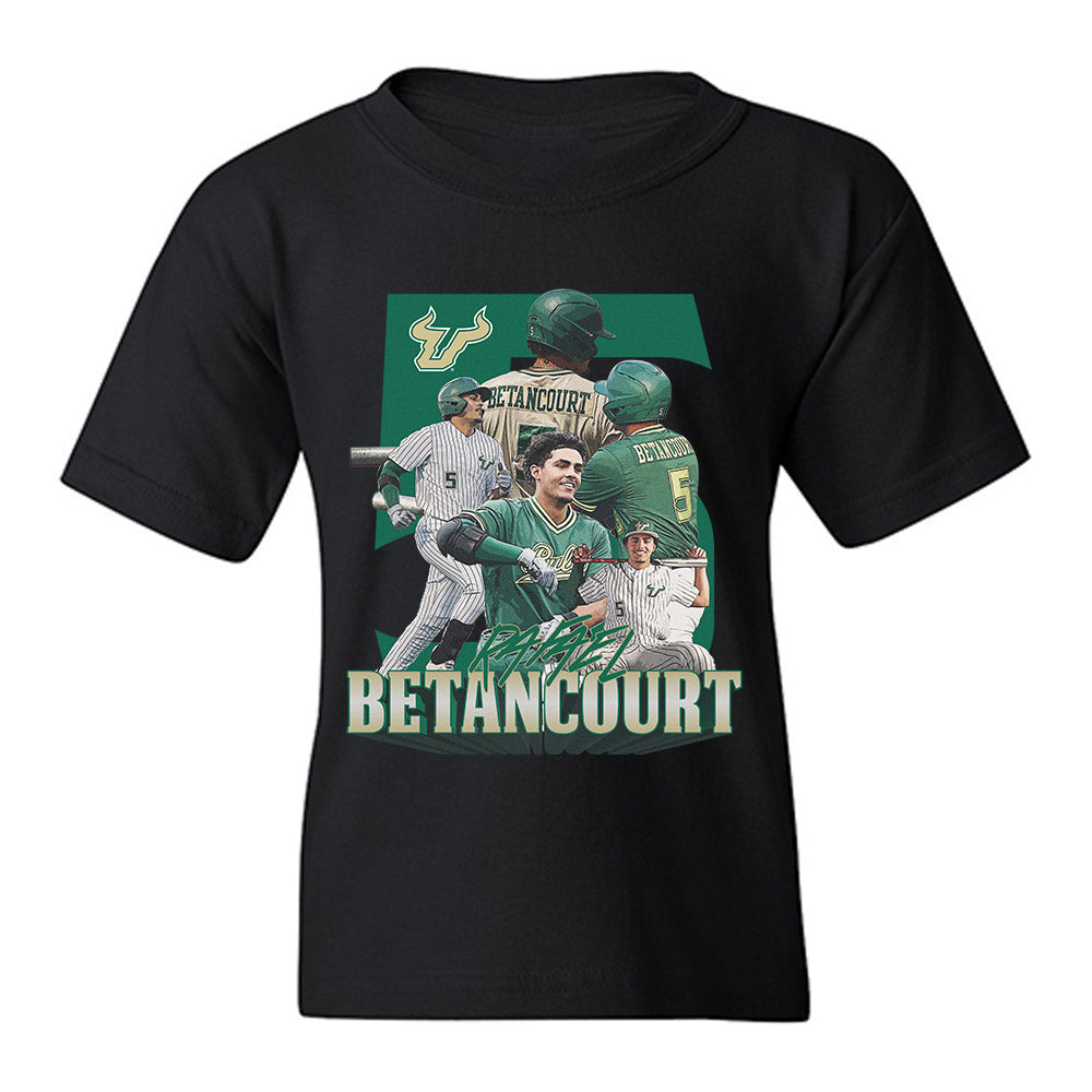 USF - NCAA Baseball : Rafael Betancourt - Player Collage Youth T-Shirt-0