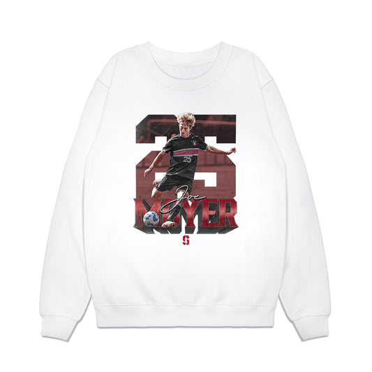 Stanford - NCAA Men's Soccer : Joe Moyer - Collage Premium Crewneck Sweatshirt-0