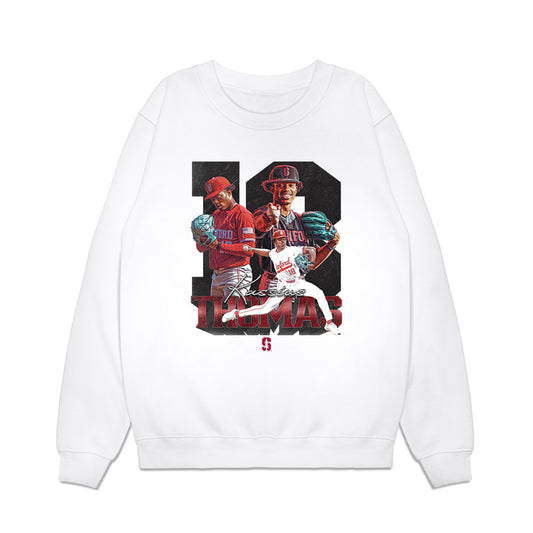 Stanford - NCAA Baseball : Kassius Thomas - Premium Crewneck Sweatshirt-0