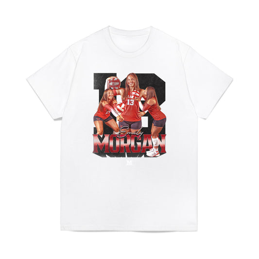 Miami of Ohio - NCAA Women's Volleyball : Emily Morgan - Premium T-Shirt-0