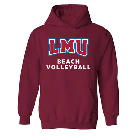 LMU - NCAA Beach Volleyball : Ellie Davis - Classic Shersey Hooded Sweatshirt-0