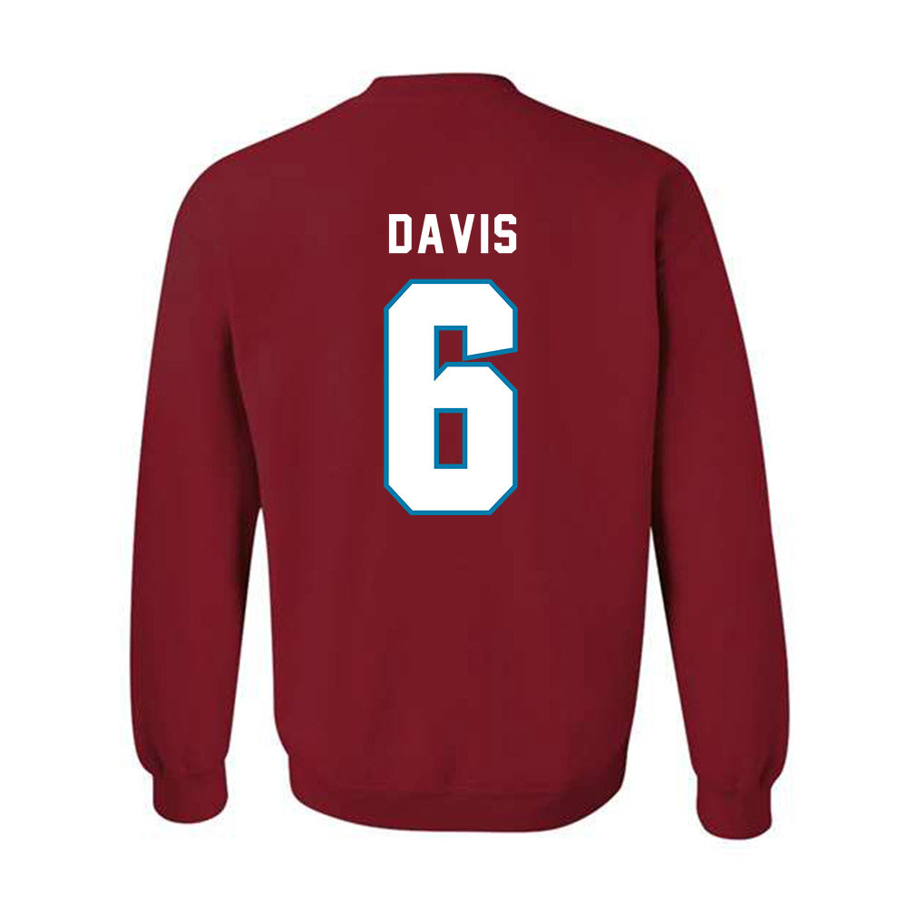 LMU - NCAA Beach Volleyball : Ellie Davis - Classic Shersey Crewneck Sweatshirt-1