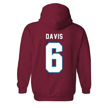 LMU - NCAA Beach Volleyball : Ellie Davis - Classic Shersey Hooded Sweatshirt-1
