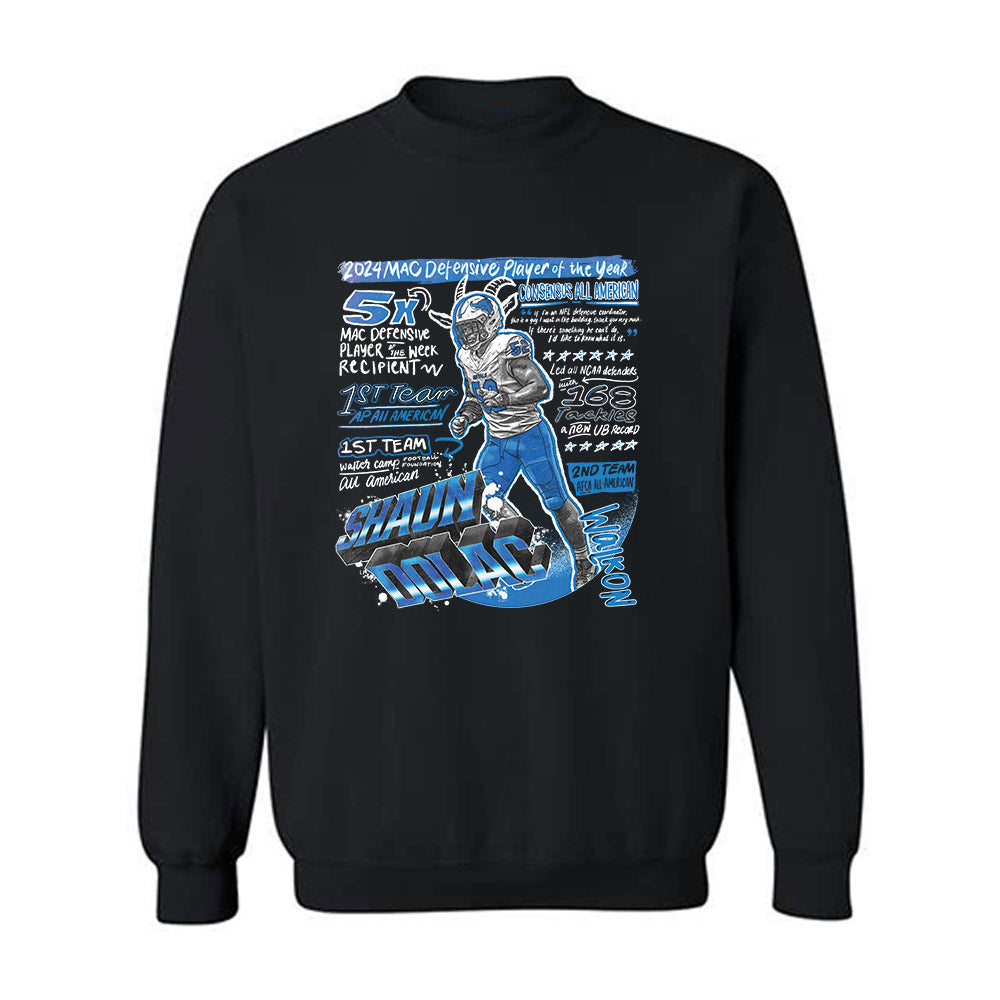 Buffalo - NCAA Football : Shaun Dolac - Crewneck Sweatshirt-0