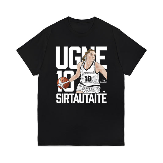 Providence - NCAA Women's Basketball : Ugne Sirtautaite - Caricature Premium T-Shirt-0