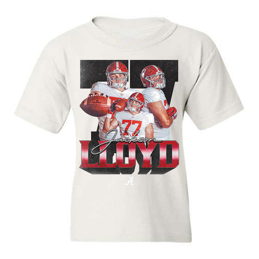 Alabama - NCAA Football : Jackson Lloyd - Youth T-Shirt-0