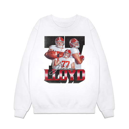 Alabama - NCAA Football : Jackson Lloyd - Collage Premium Crewneck Sweatshirt-0