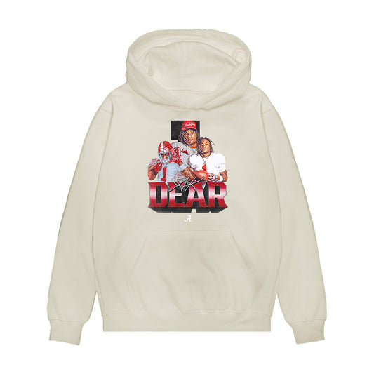 Alabama - NCAA Football : AK Dear - Collage Premium Hooded Sweatshirt-0