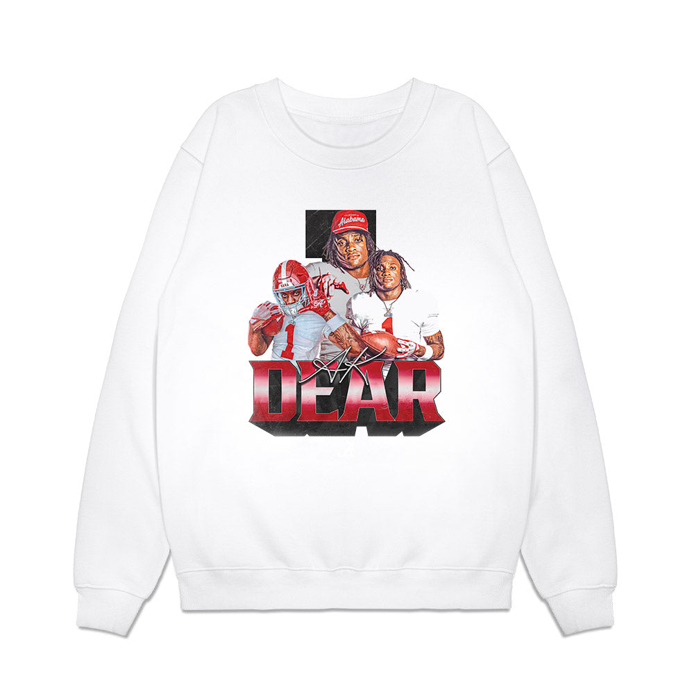 Alabama - NCAA Football : AK Dear - Collage Premium Crewneck Sweatshirt-0