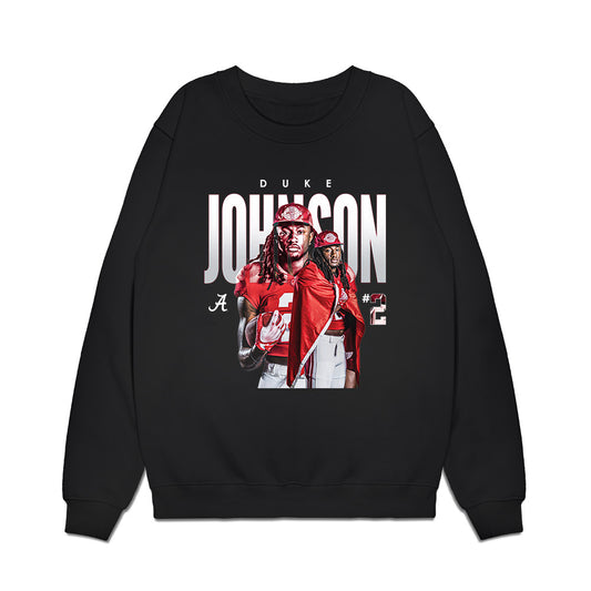 Alabama - NCAA Football : Duke Johnson - Premium Crewneck Sweatshirt-0