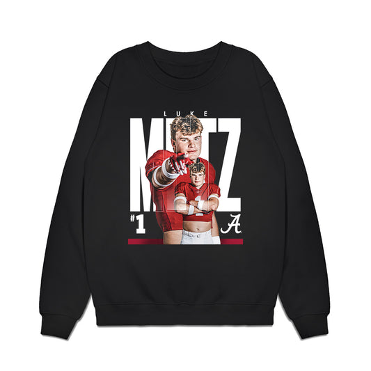 Alabama - NCAA Football : Luke Metz - Premium Crewneck Sweatshirt-0
