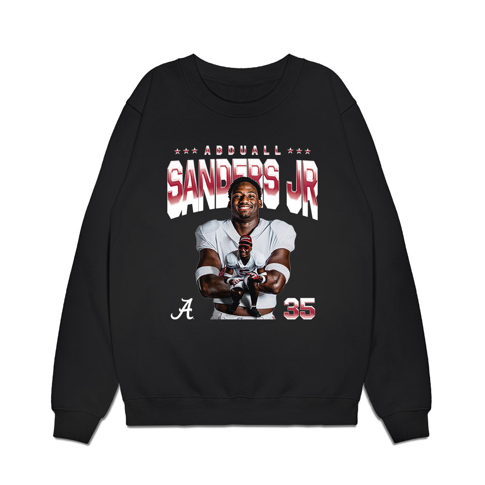 Alabama - NCAA Football : Abduall Sanders Jr - Collage Premium Crewneck Sweatshirt-0