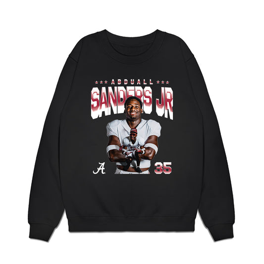 Alabama - NCAA Football : Abduall Sanders Jr - Collage Premium Crewneck Sweatshirt-0