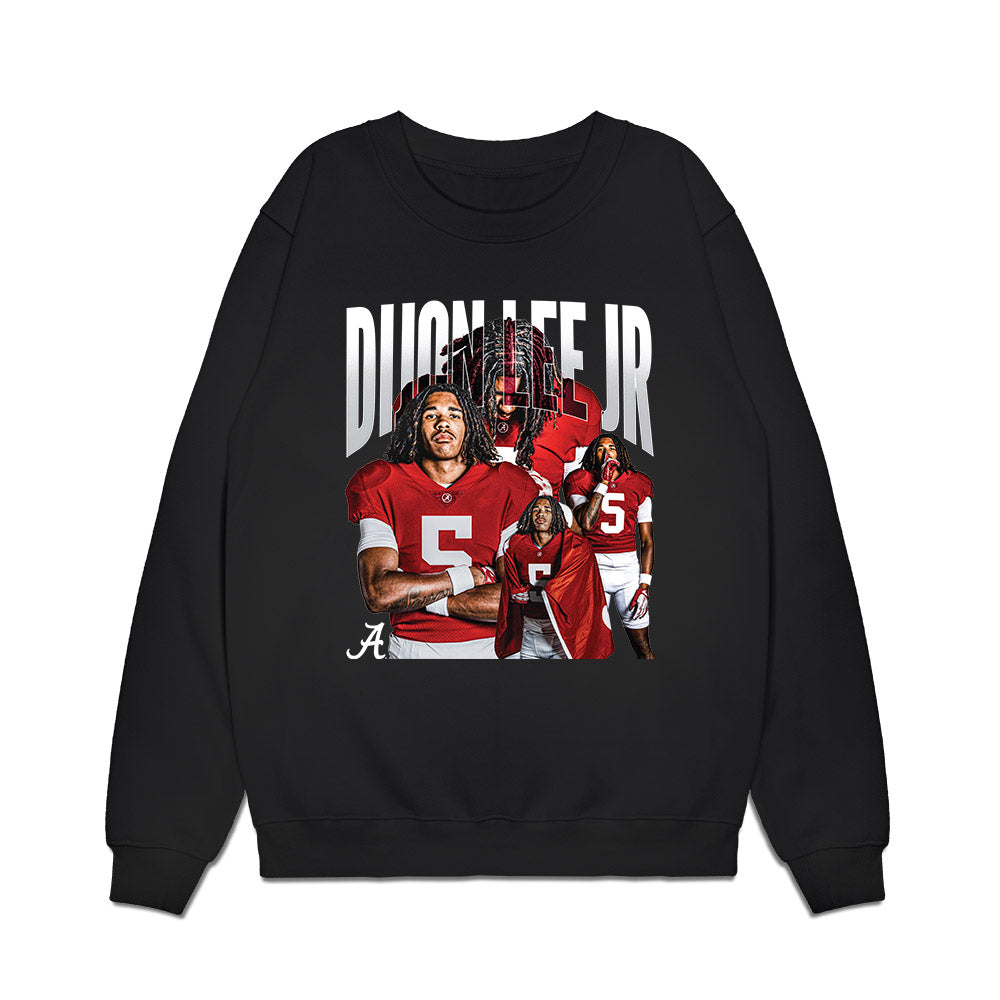 Alabama - NCAA Football : Dijon Lee Jr. - Collage Premium Crewneck Sweatshirt-0
