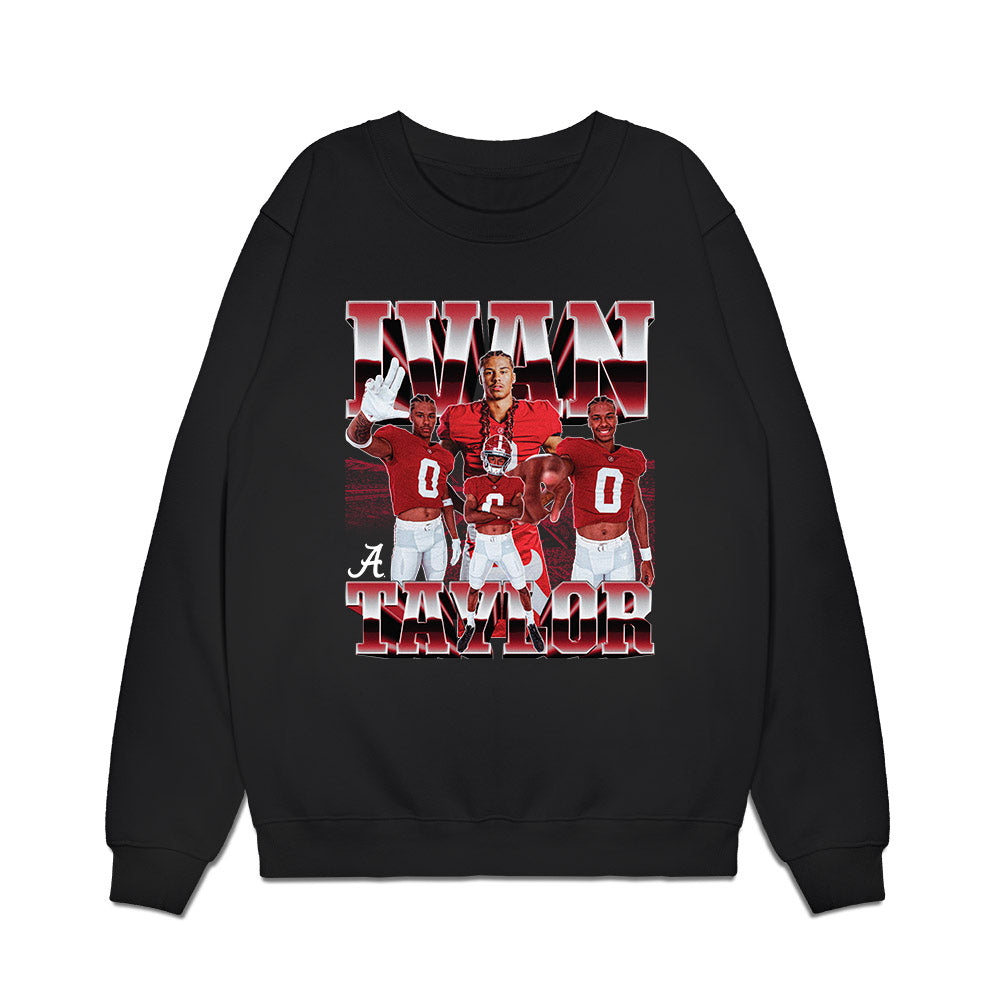 Alabama - NCAA Football : Ivan Taylor - Premium Crewneck Sweatshirt-0