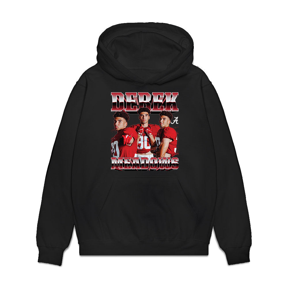 Alabama - NCAA Football : Derek Meadows - Premium Hooded Sweatshirt-0