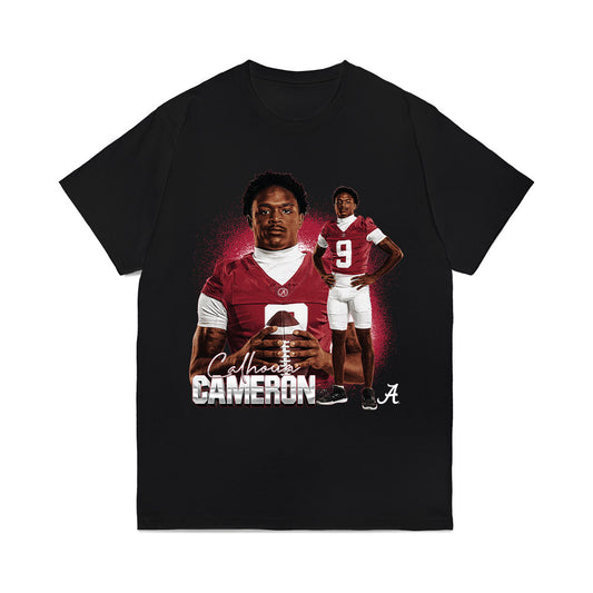 Alabama - NCAA Football : Cameron Calhoun - Collage Comfort Colors T-Shirt-0