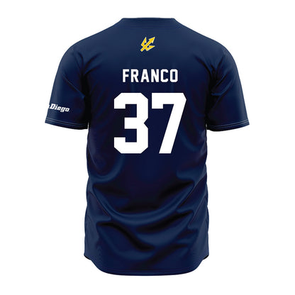 UCSD - NCAA Baseball : Xavier Franco - Jersey-1