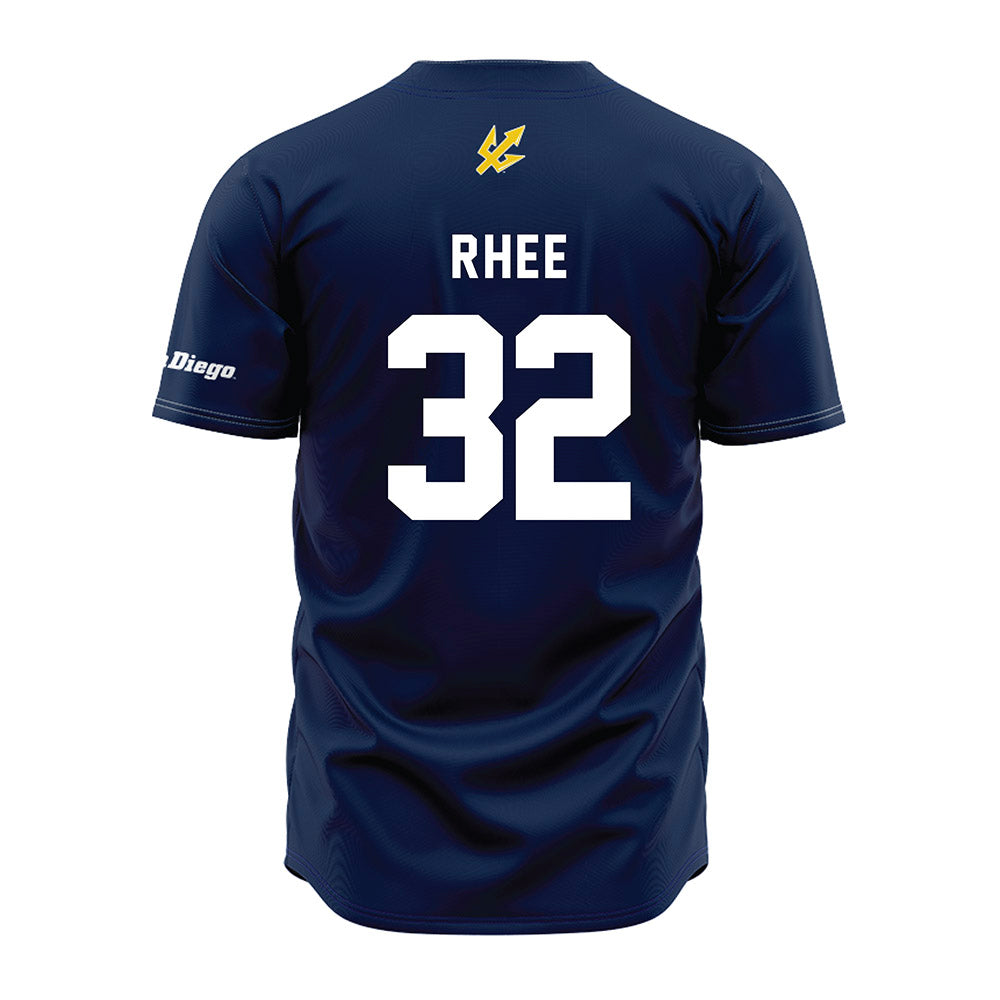 UCSD - NCAA Baseball : Colin Rhee - Jersey-1