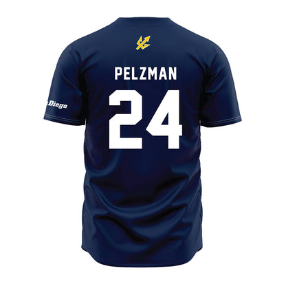 UCSD - NCAA Baseball : Harry Pelzman - Jersey-1