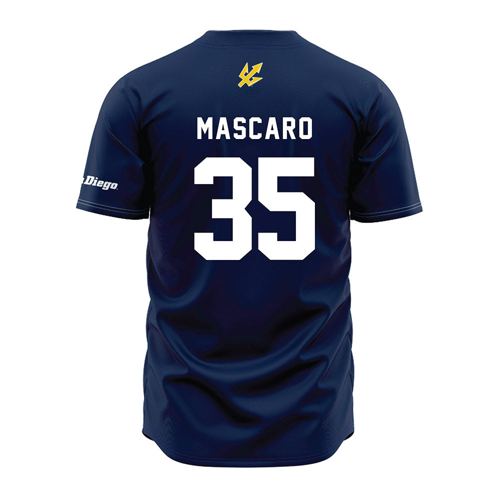 UCSD - NCAA Baseball : Alex Mascaro - Jersey-1