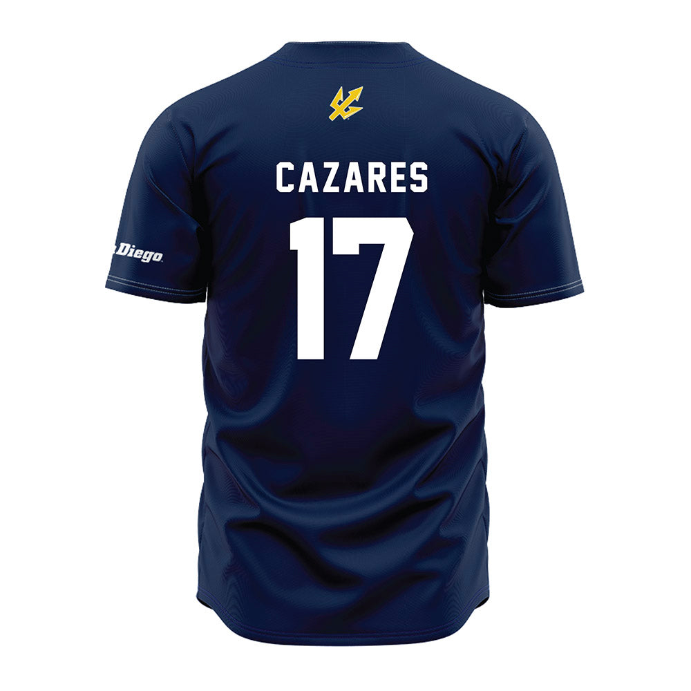 UCSD - NCAA Baseball : Julian Cazares - Jersey-1