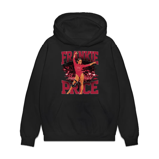 Arkansas - NCAA Women's Gymnastics : Frankie Price - Premium Hooded Sweatshirt-0