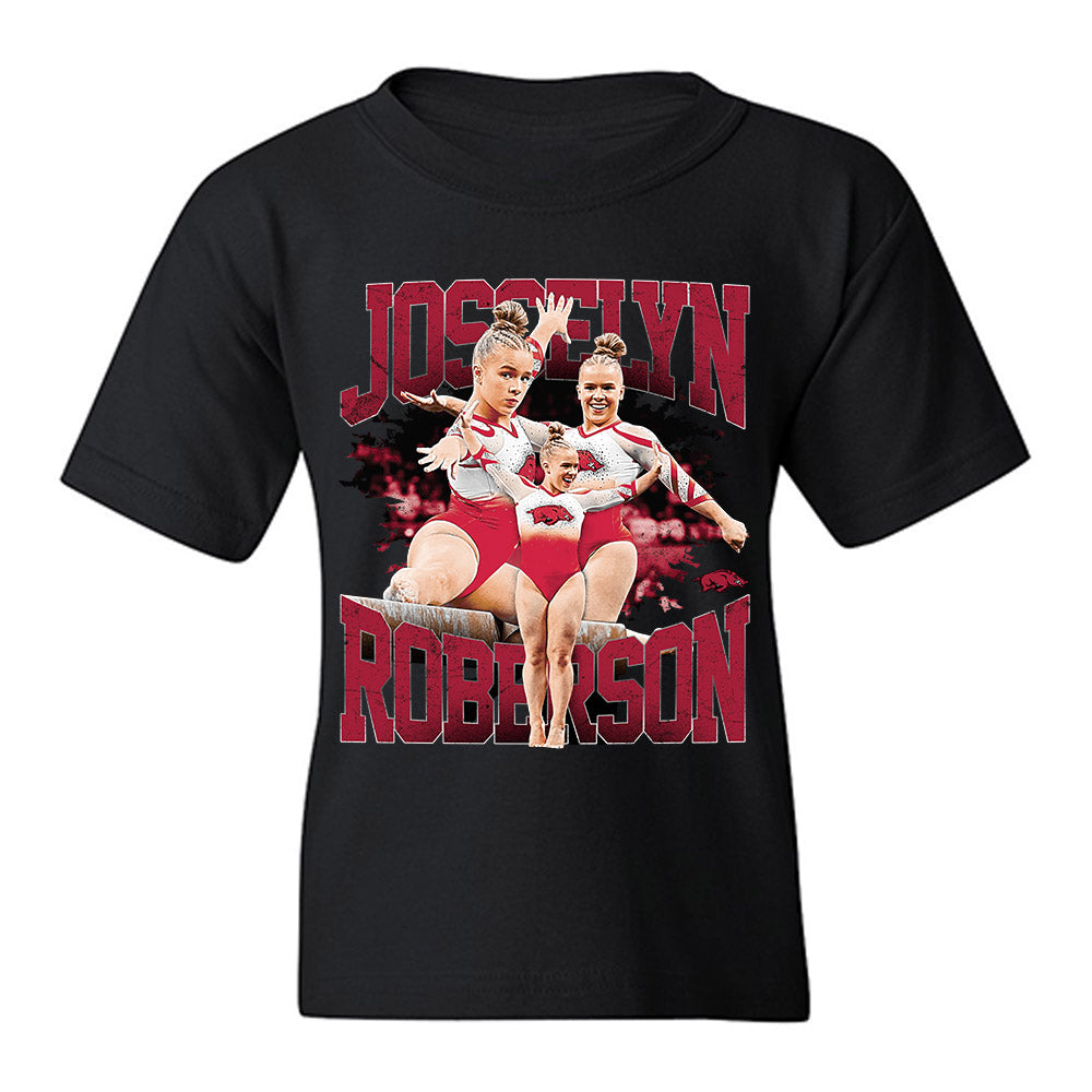 Arkansas - NCAA Women's Gymnastics : Joscelyn Roberson - Youth T-Shirt-0
