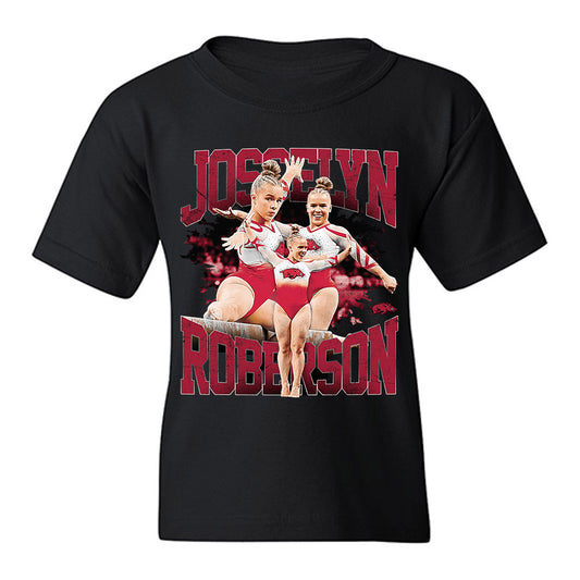 Arkansas - NCAA Women's Gymnastics : Joscelyn Roberson - Youth T-Shirt-0