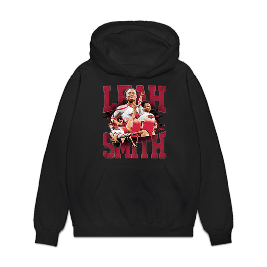 Arkansas - NCAA Women's Gymnastics : Leah Smith - Premium Hooded Sweatshirt-0
