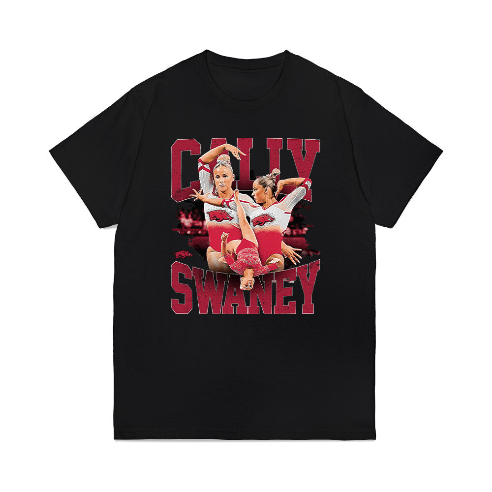 Arkansas - NCAA Women's Gymnastics : Cally Swaney - Premium T-Shirt-0