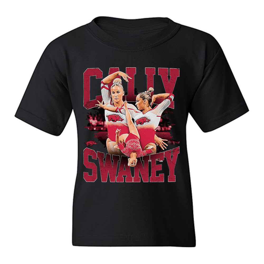 Arkansas - NCAA Women's Gymnastics : Cally Swaney - Youth T-Shirt-0