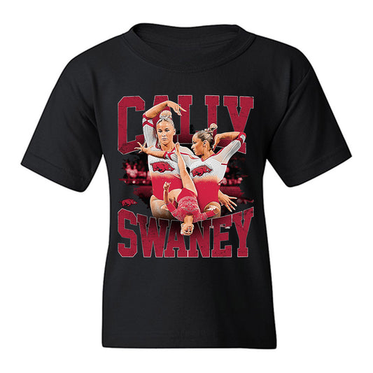 Arkansas - NCAA Women's Gymnastics : Cally Swaney - Youth T-Shirt-0