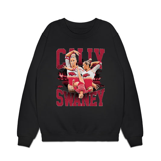Arkansas - NCAA Women's Gymnastics : Cally Swaney - Premium Crewneck Sweatshirt-0