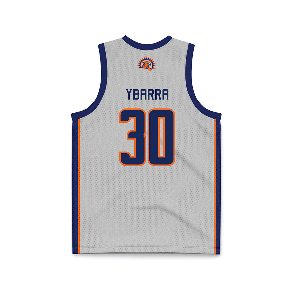 FPU - NCAA Women's Basketball : Jordyn Ybarra - Light Grey Basketball Jersey-1