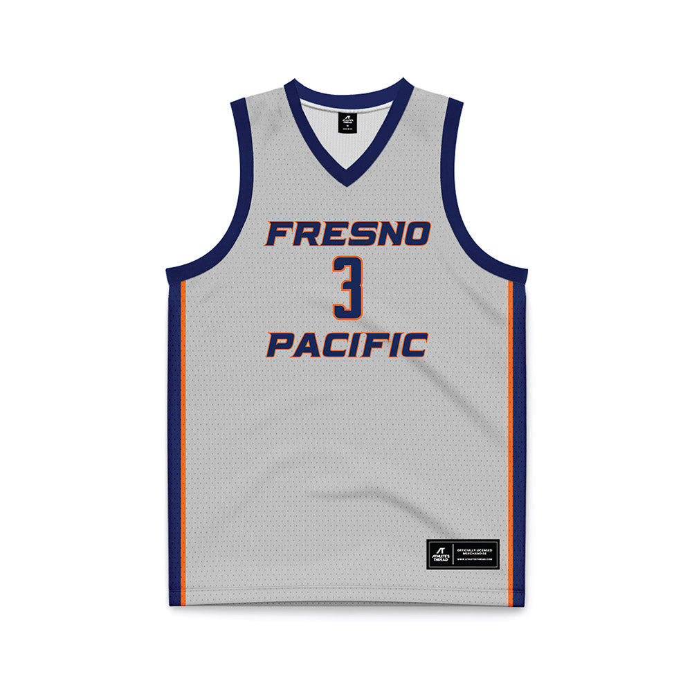 FPU - NCAA Women's Basketball : Trinity Tolbert - Light Grey Basketball Jersey-0