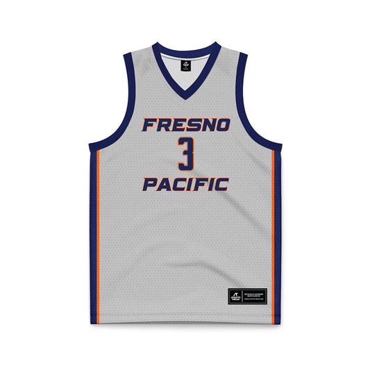 FPU - NCAA Women's Basketball : Trinity Tolbert - Light Grey Basketball Jersey-0