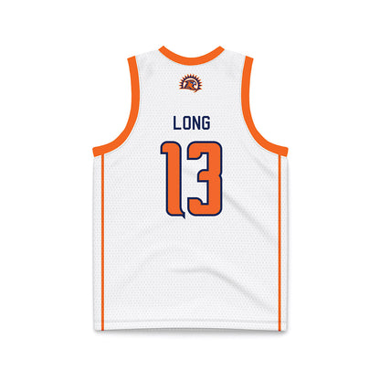FPU - NCAA Women's Basketball : Mason Long - White Basketball Jersey-1