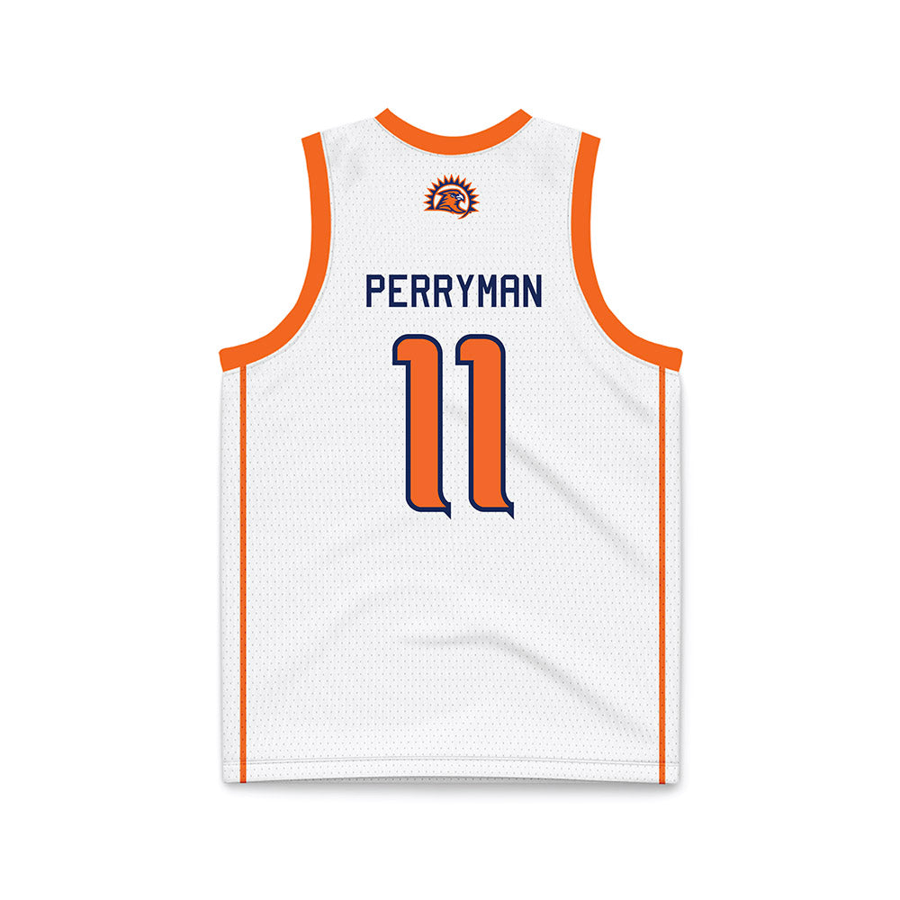 FPU - NCAA Women's Basketball : Alexa Perryman - White Basketball Jersey-1